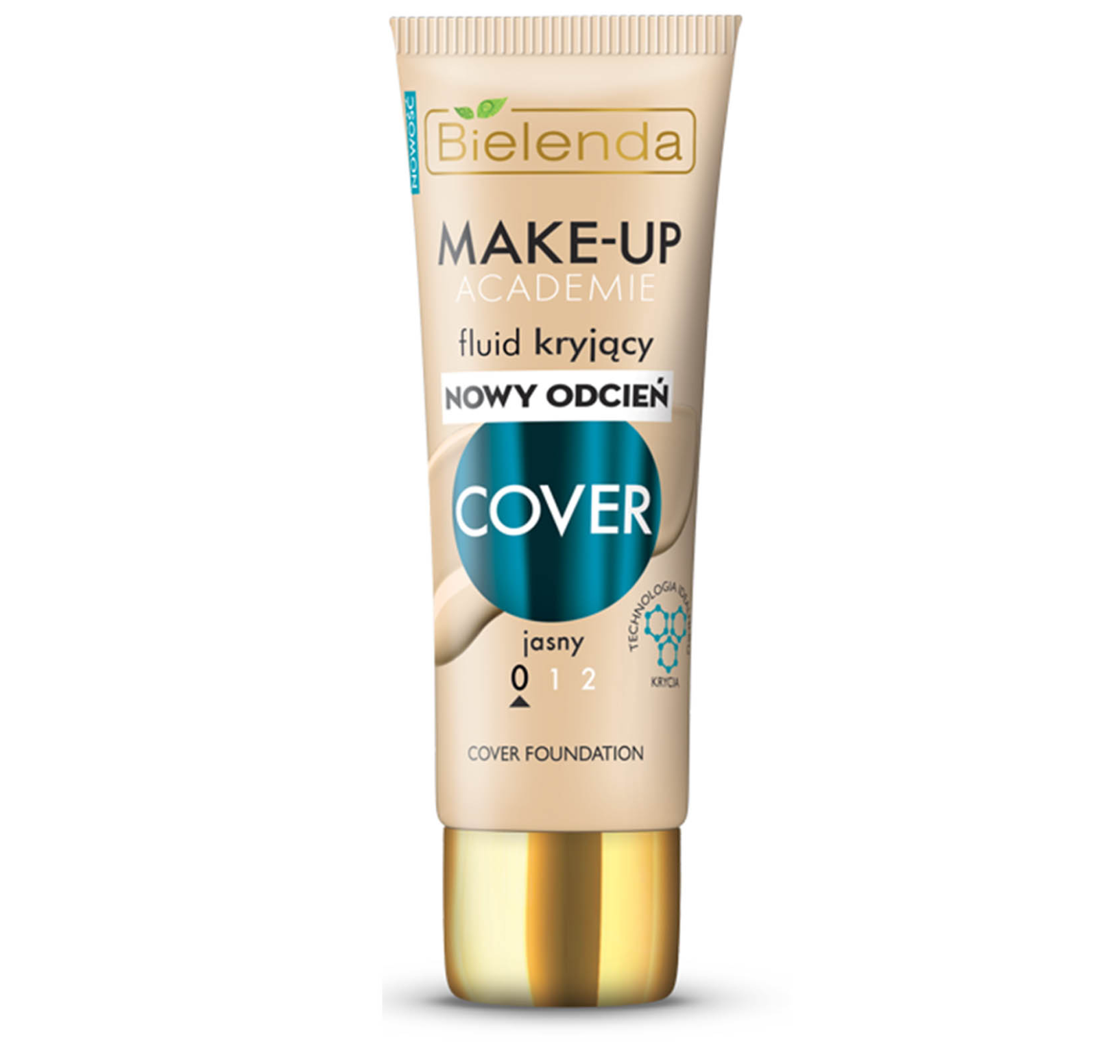 Bielenda - Make Up Academie Fluid Foundation Cover Light 30g Bielenda - Make Up Academie Fluid Foundation Cover Light 30g