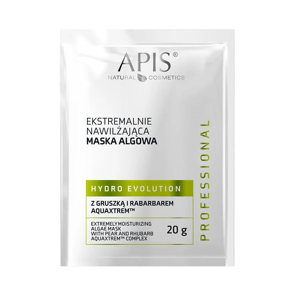 Apis Professional Hydro Evolution Extremely Moisturizing Algae Mask with Pear and Rhubarb AQUAXTREM™ 20g APIS Professional Hydro Evolution Extremely Moisturizing Algae Mask with Pear & Rhubarb AQUAXTREM™ 20g