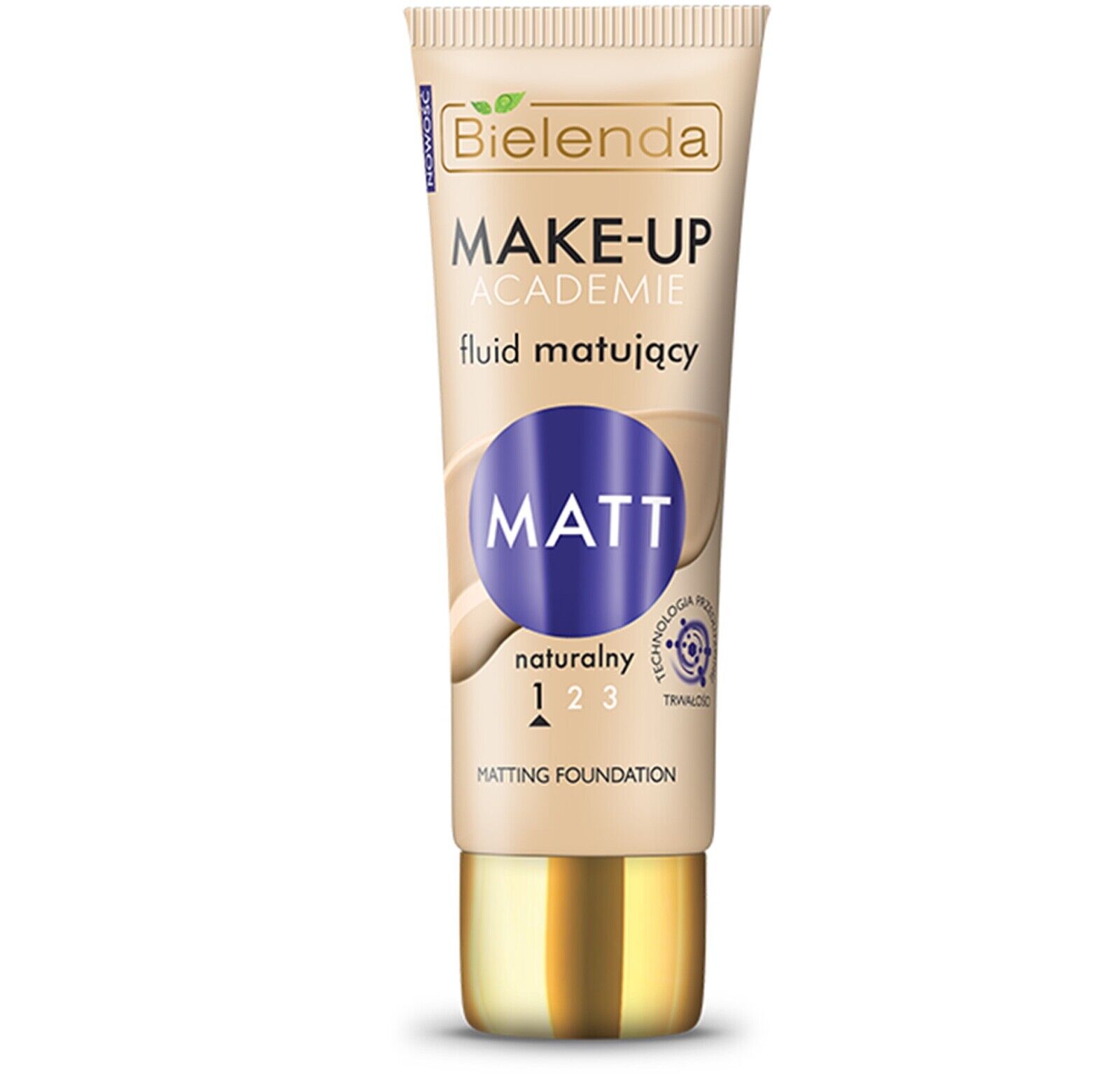 Bielenda - Make Up Academie Fluid Foundation Matt natural 30g Bielenda - Make Up Academie Fluid Foundation Matt Natural 30g