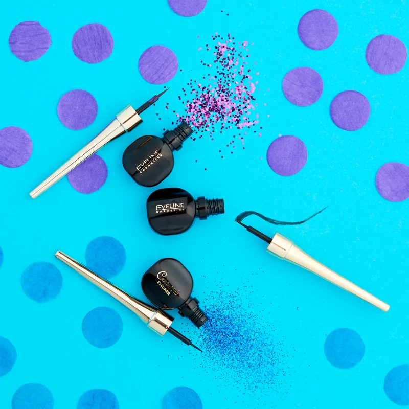 Eveline Celebrities Eyeliner Widelash eyeliner2 3ml EVELINE - Celebrities Eyeliner Widelash 3ml