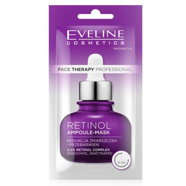EVELINE Face Therapy Professional Ampoule-Mask RETINOL 8ml