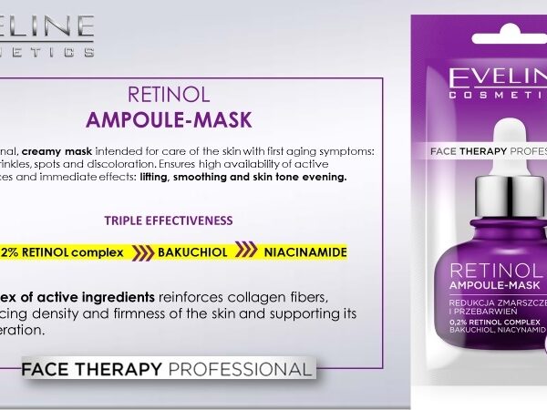 EVELINE Face Therapy Professional Ampoule-Mask RETINOL 8ml