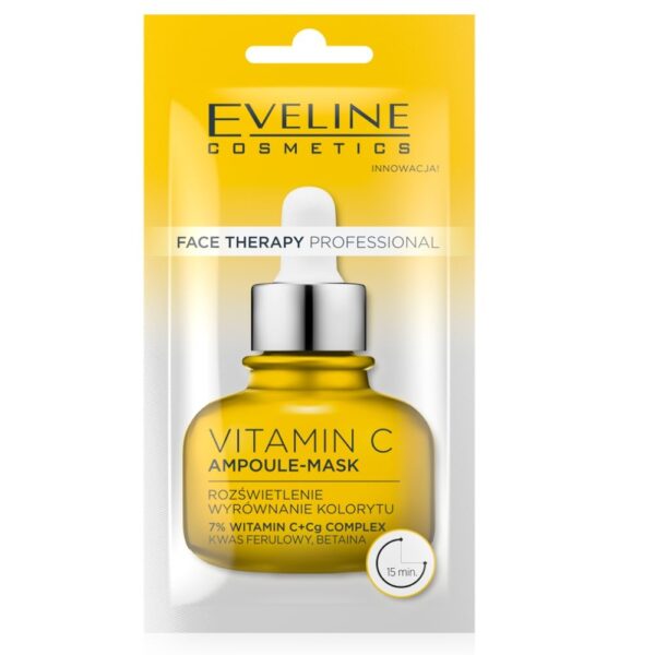 EVELINE Face Therapy Professional Ampoule-Mask VITAMIN C 8ml
