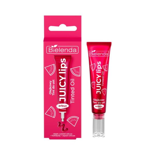 Bielenda JUICY LIPS Tinted Lip Oil Watermelon 10g