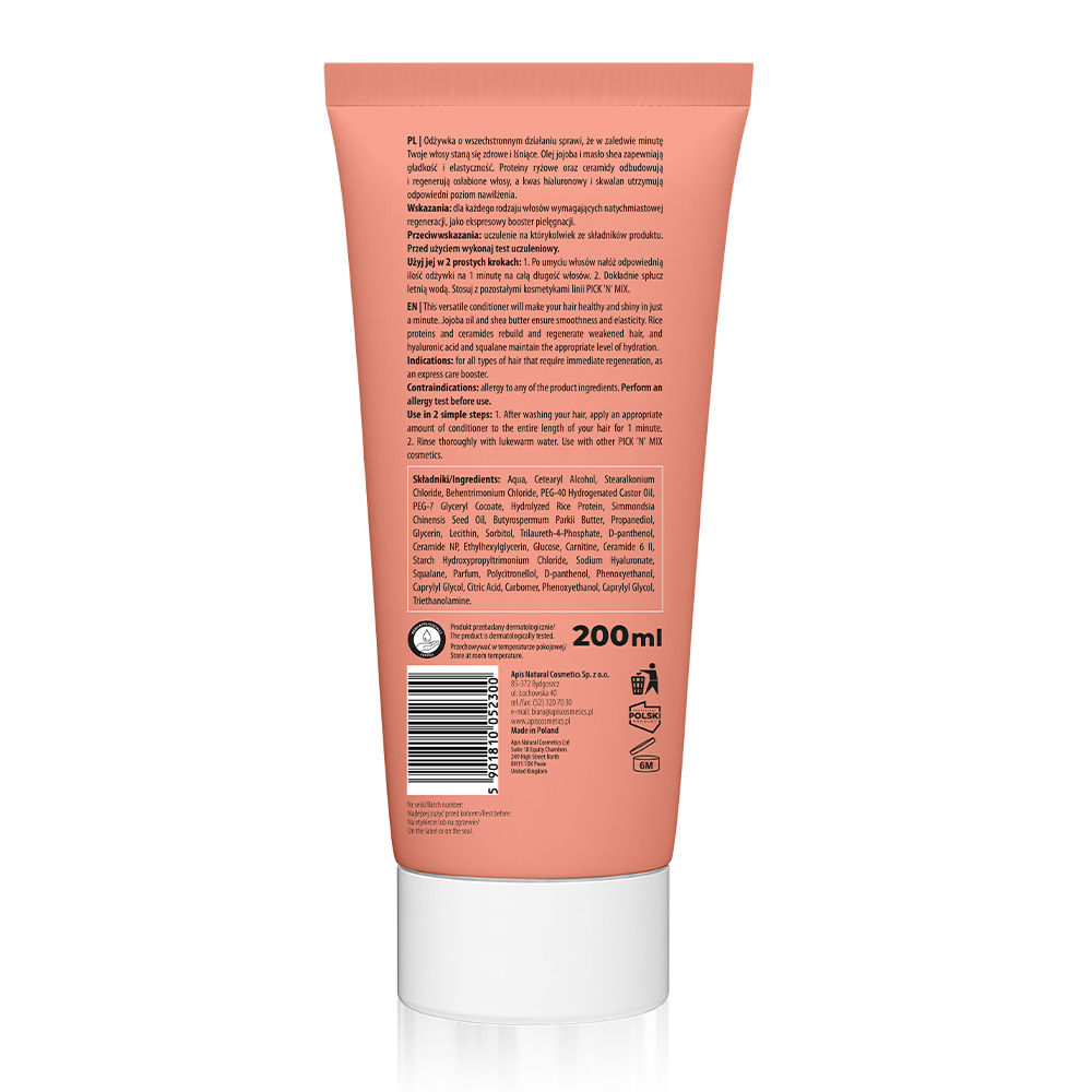 Apis Pick'N'Mix Express Hair Conditioner 200ml2 APIS - Pick'N'Mix Express Hair Conditioner 200ml