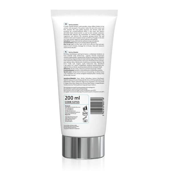 APIS - Oxy O2 Therapis Oxygenating Scrub with Microdermabrasion Effect 200ml