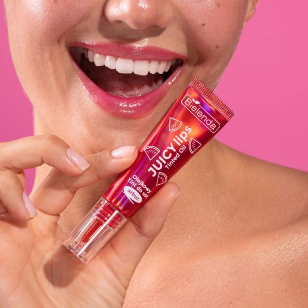 Bielenda JUICY LIPS Tinted Lip Oil Watermelon 10g