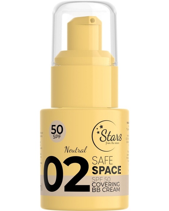 stars-from-the-stars-safe-space-kryjacy-krem-bb-02-neutral-20-ml Stars From The Stars - SAFE SPACE Covering BB Cream SPF50 02 Neutral 20g