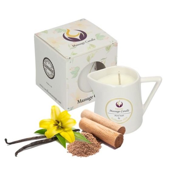 Massage Candle VANILLA & WOOD 110ml