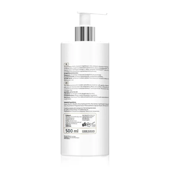 APIS - Professional Cleansing Hydrogel Toner with Mandelic Acid 500ml