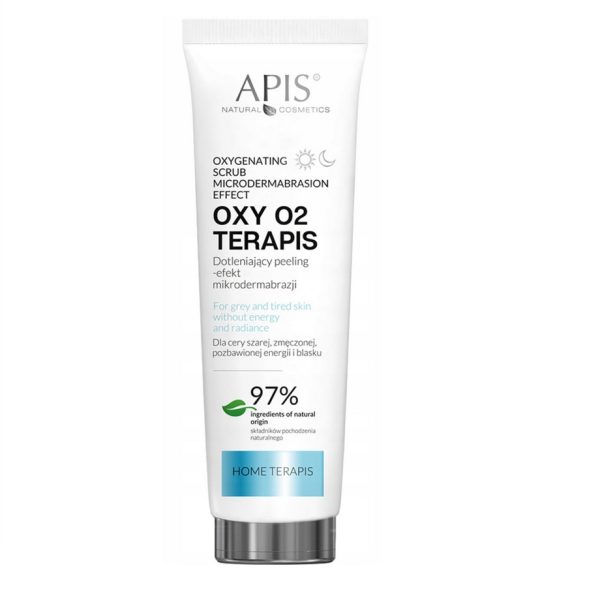 APIS - Oxy O2 Therapis Oxygenating Scrub with Microdermabrasion Effect 100ml