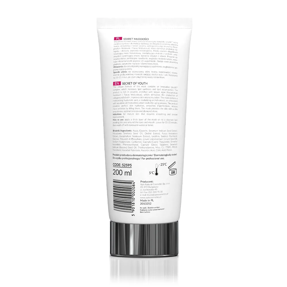 Apis Professional Secret of Youth Intensively Filling and Tensing Mask with Linefill™ Formula 200ml2
