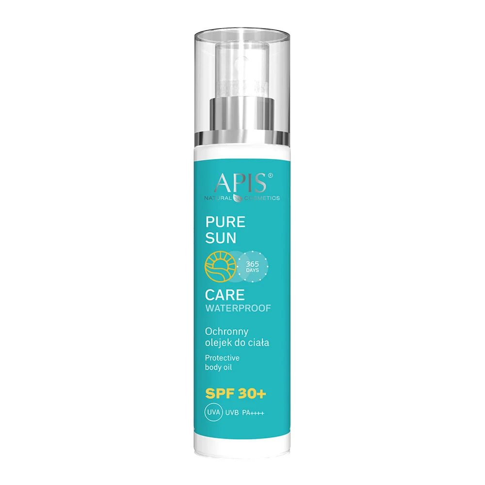 Apis Pure Sun Protective Body Oil SPF 50 Waterproof 150ml APIS - Pure Sun Waterproof Protective Body Oil SPF50 150ml