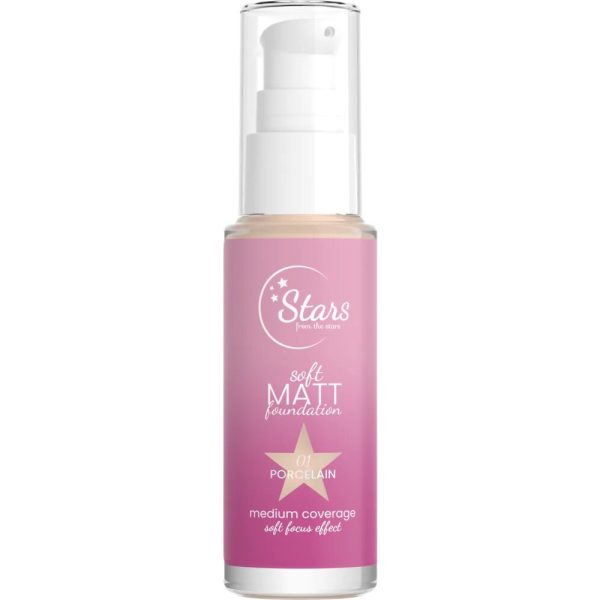 Stars From The Stars - SOFT MATT Foundation 01 Porcelain 30ml