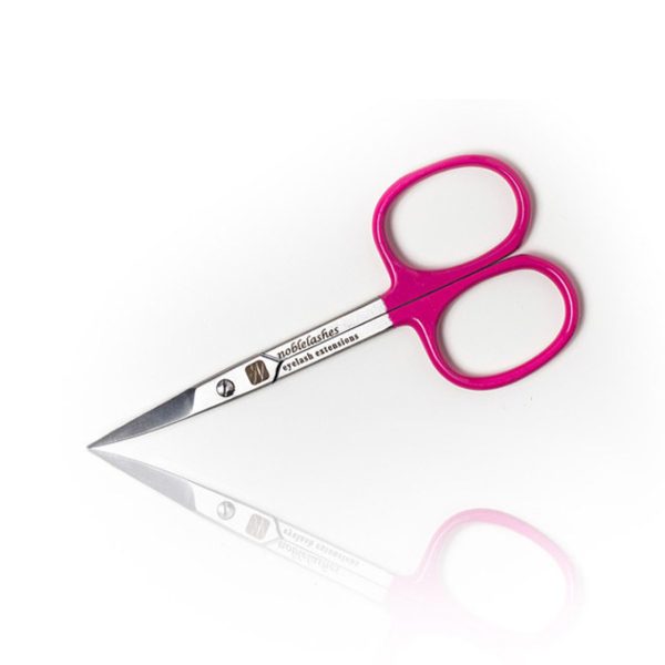 Noble Lashes - Pink professional cosmetic scissors