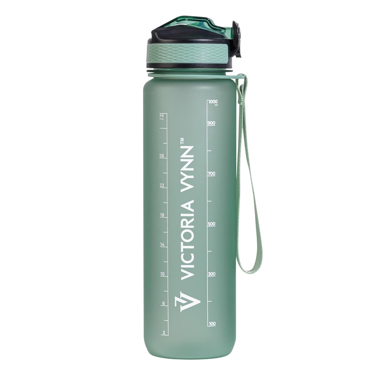 water-bottle-with-straw-green Victoria Vynn - Water Bottle with Straw Green