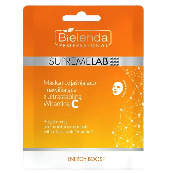Bielenda Professional - Energy Boost Brightening And Moisturising Mask With Ultrastable Vitamin C