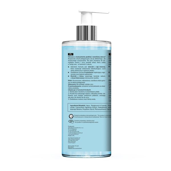 APIS - Moisturising Micellar Liquid for Face and Eye Make-up Removal 500ml