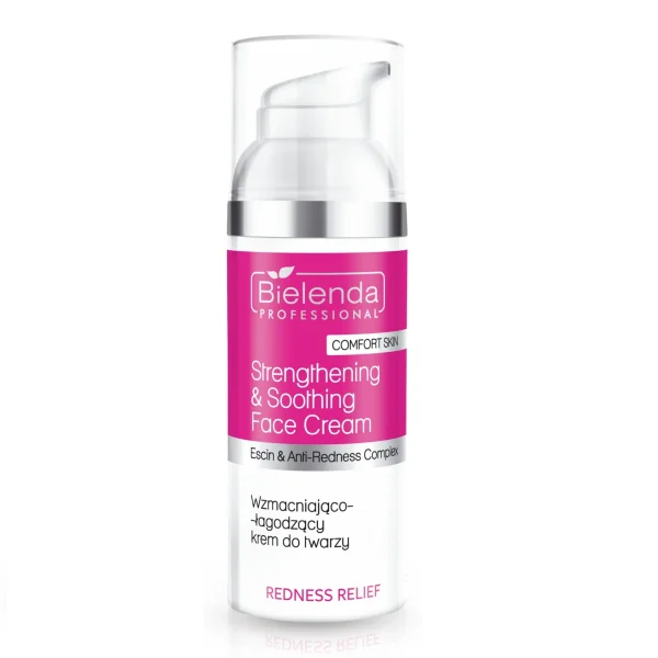Bielenda Professional - Redness Relief Strengthening & Soothing Face Cream for Capillaries 50ml