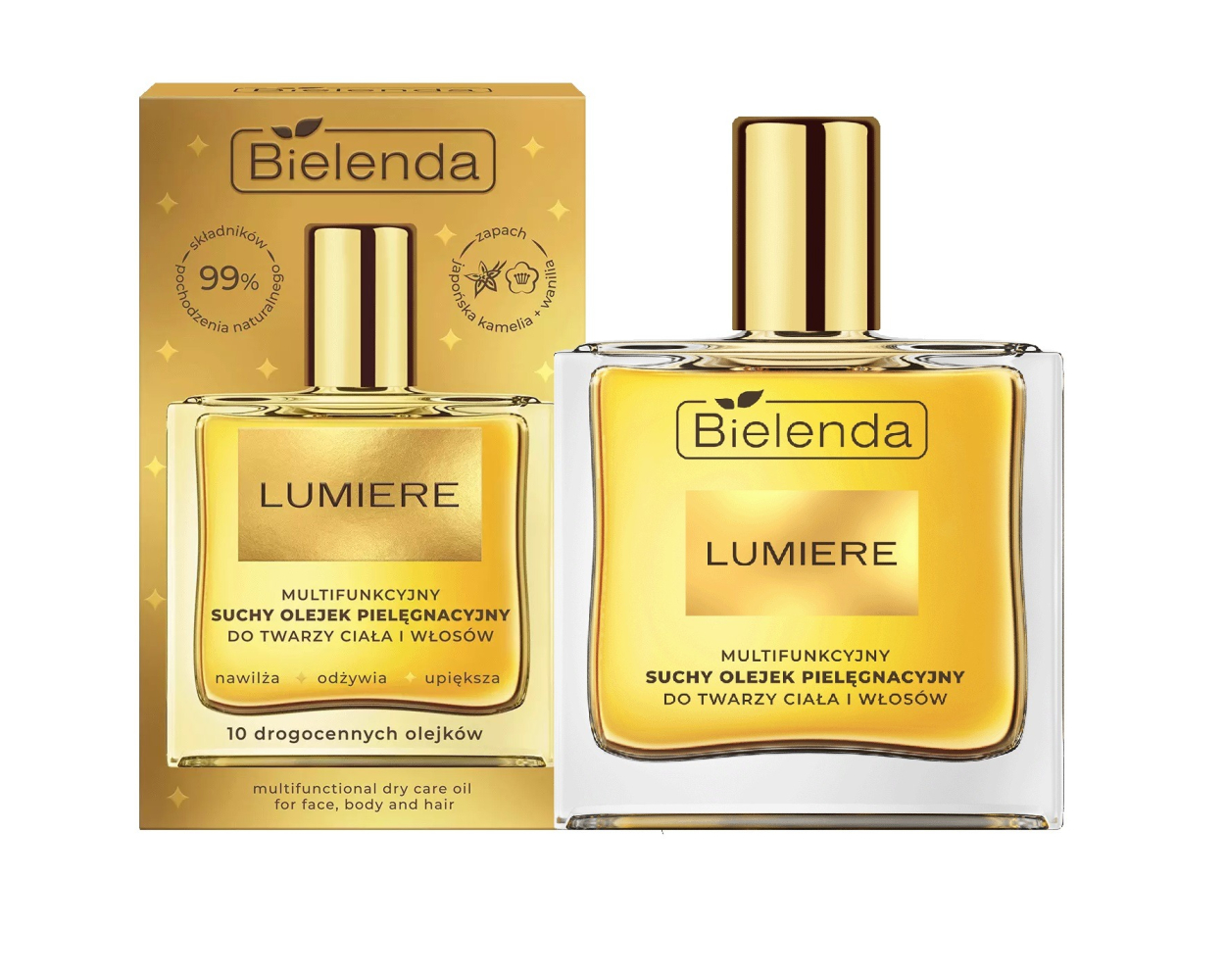 Bielenda Multifunctional Dry Oil for Face Body and Hair 50ml Bielenda - Multifunctional Dry Oil for Face Body and Hair 50ml