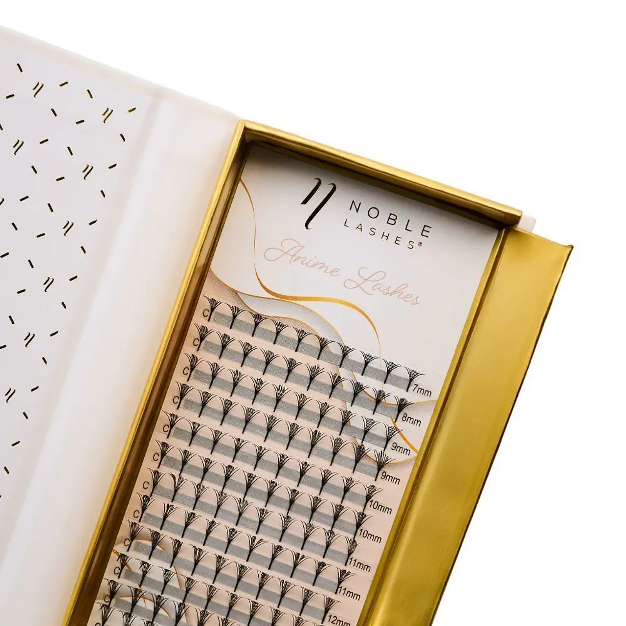 Anime Lashes - Feather Effect (PLUME LASHES) Noble Lashes ANIME LASHES – Feather Effect