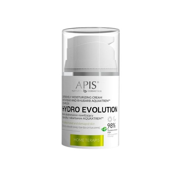 APIS Professional - Hydro Evolution Extremely Moisturising Cream with Pear and Rhubarb 50ml