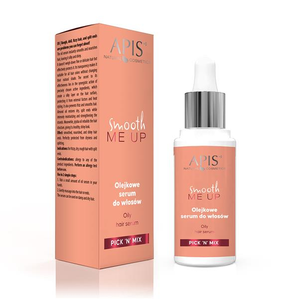 APIS - Pick'N'Mix Silky Smooth Oil Hair Serum for Fizzy Dry Rough Hair 30ml