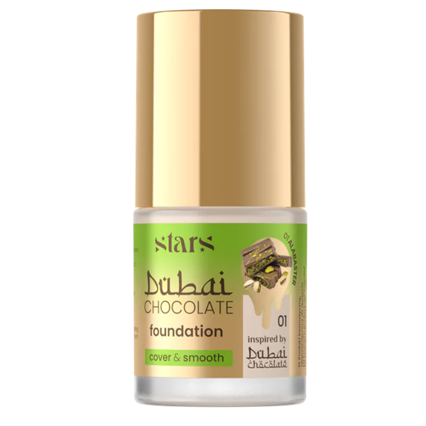 Stars From The Stars - DUBAI CHOCOLATE Foundation 01 Alabaster 25ml