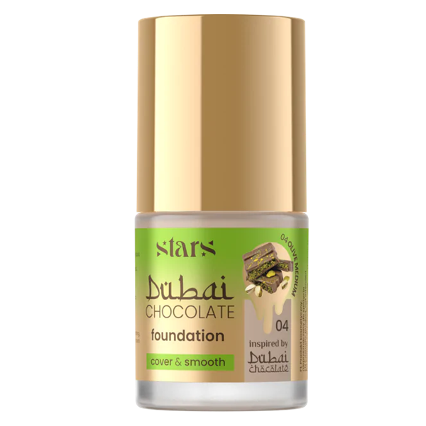 Stars From The Stars - DUBAI CHOCOLATE Foundation 04 Olive Medium 25ml