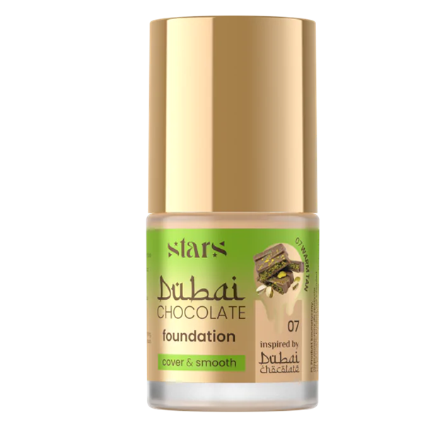 Stars From The Stars - DUBAI CHOCOLATE Foundation 07 Warm Tan 25ml