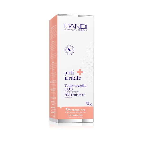 5901138902288_NX28_TONIK-MGIELKA SOS MIKROBIOMOWY_BOX_1_600X600PX_20250613 BANDI ME Anti Irritate - SOS Tonic mist microbial