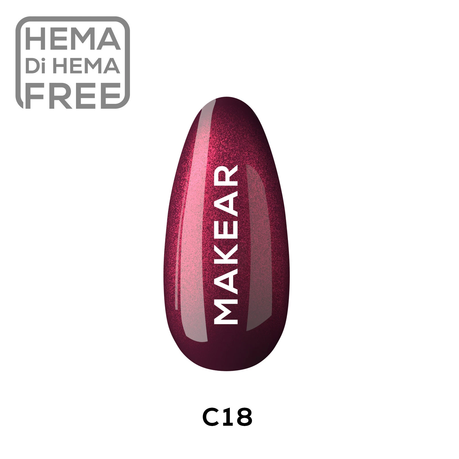 eng_pl_C18-Gel-Polish-UV-Makear-8-ml-1705_1 Makear Gel Polish C18 cat eye