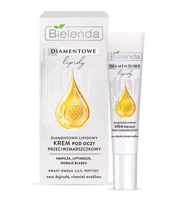 bielenda-diamentowe-lipidy-krem-pod-oczy Bielenda - Diamond Lipids Anti-Wrinkle Eye Cream 15ml