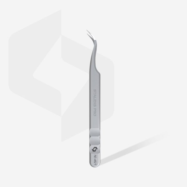 Staleks EYELASH TWEEZERS EXPERT 45/1 fiber tips