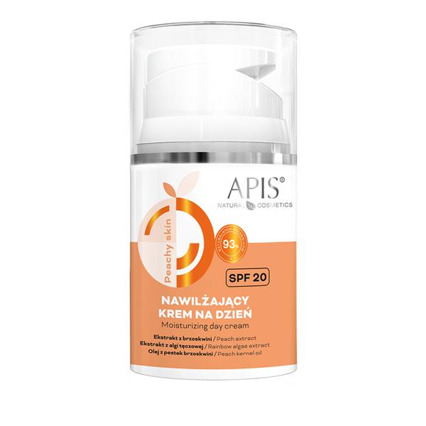 APIS - Peachy Skin Moisturising Face Day Cream SPF20 50ml