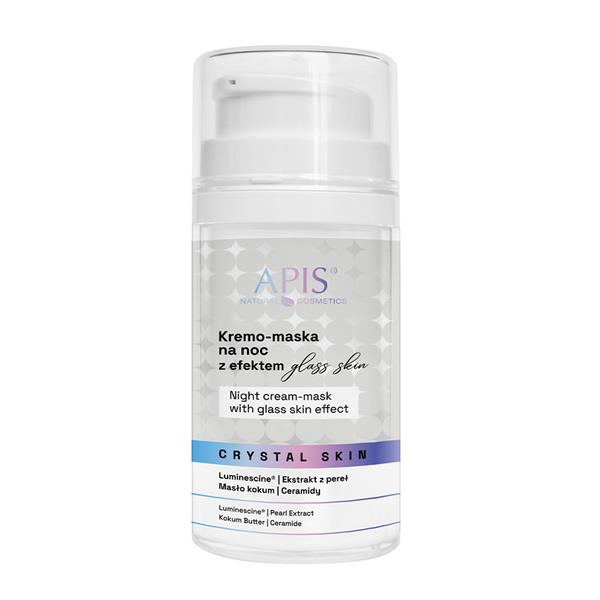 APIS - Crystal Skin Night Cream-Mask with Glass Effect 50ml