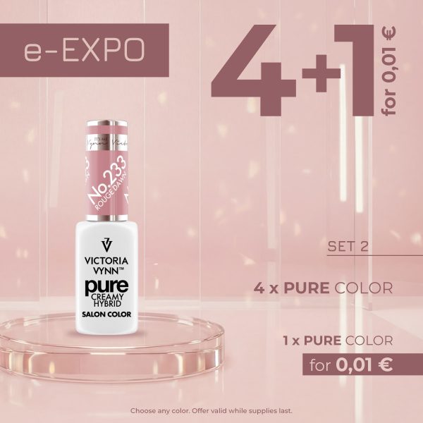 Victoria Vynn PURE e-EXPO buy 4+1 FOR FREE