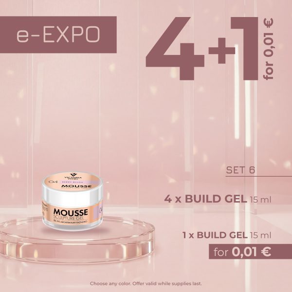 Victoria Vynn MOUSSE GEL 15ml e-EXPO PROMO buy 4+1 FOR FREE