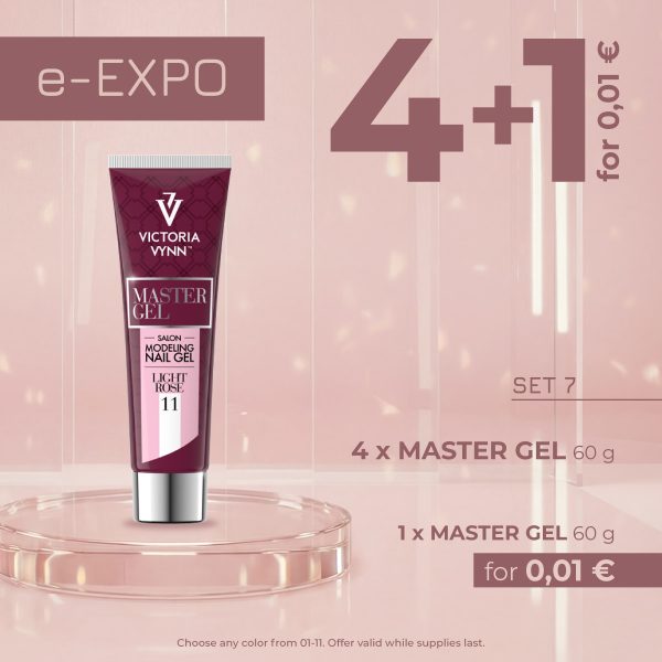 Victoria Vynn MASTER GEL 60g e-EXPO PROMO buy 4+1 FOR FREE
