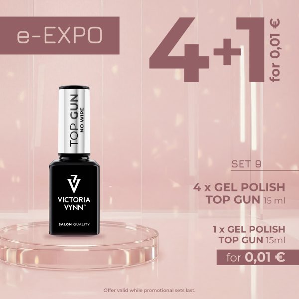 Victoria Vynn TOP No Wipe 15ml e-EXPO PROMO buy 4+1 FOR FREE