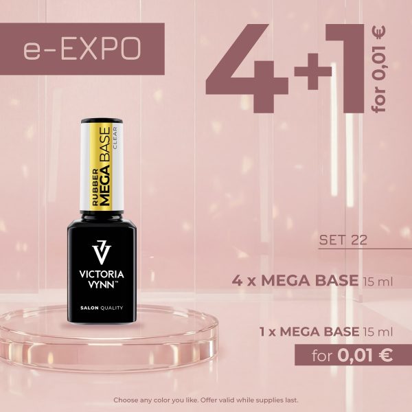 Victoria Vynn MEGA BASE 15ml e-EXPO PROMO buy 4+1 FOR FREE