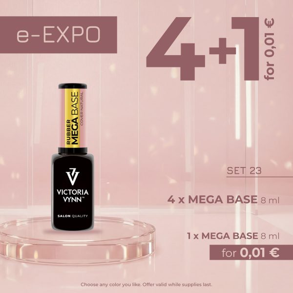 Victoria Vynn MEGA BASE 8ml e-EXPO PROMO buy 4+1 FOR FREE