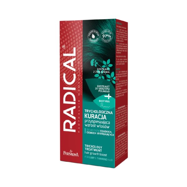 RADICAL Trichology Treatment Hair Growth Boost For Limp & Thinning Hair 70ml