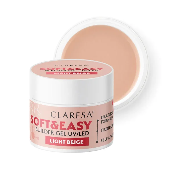 Claresa SOFT&EASY Builder Gel Light Beige 50ml