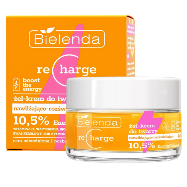 Bielenda - ReCharge Boost The Energy Moisturising & Illuminating Face Gel-Cream 50ml